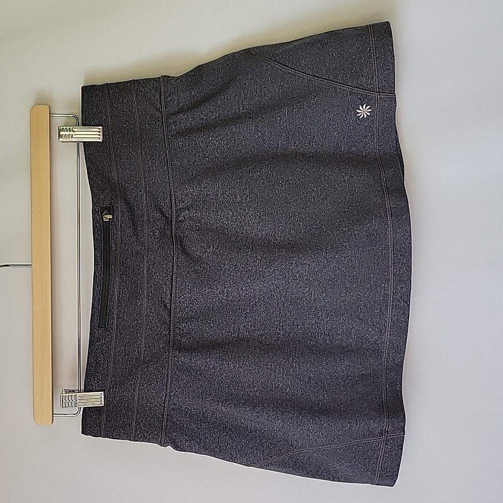 Athleta Relay Skort Charcoal Gray Size Medium - Picture 3 of 13